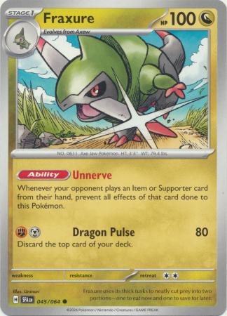 Fraxure (Pokemon Scarlet & Violet: Shrouded Fable)