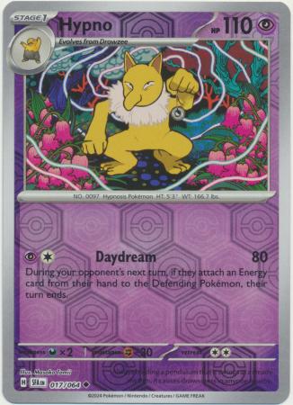 Hypno - Reverse Foil (Pokemon Scarlet & Violet: Shrouded Fable)