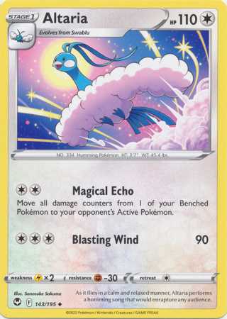 Altaria (Pokemon Sword & Shield: Silver Tempest)