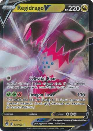 Regidrago V (Pokemon Sword & Shield: Silver Tempest)