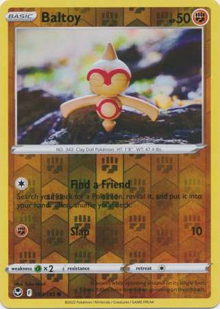 Baltoy - Reverse Foil (Pokemon Sword & Shield: Silver Tempest)
