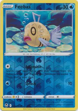 Feebas - Reverse Foil (Pokemon Sword & Shield: Silver Tempest)