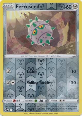 Ferroseed - Reverse Foil (Pokemon Sword & Shield: Silver Tempest)