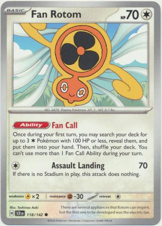 Fan Rotom (Pokemon Scarlet & Violet: Stellar Crown)