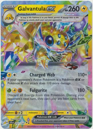 Galvantula ex (Pokemon Scarlet & Violet: Stellar Crown)