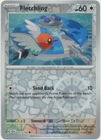 Fletchling - Reverse Foil (Pokemon Scarlet & Violet: Stellar Crown)