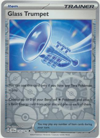 Glass Trumpet - Reverse Foil (Pokemon Scarlet & Violet: Stellar Crown)