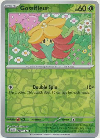 Gossifleur - Reverse Foil (Pokemon Scarlet & Violet: Stellar Crown)