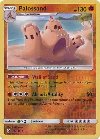 Palossand (Pokemon Sun & Moon Base Set)