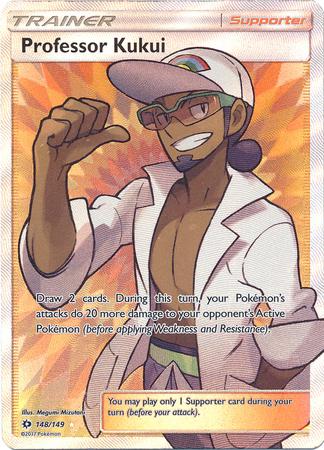 ! Professor Kukui (Pokemon Sun & Moon Base Set)