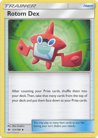 Rotom Dex (Pokemon Sun & Moon Base Set)