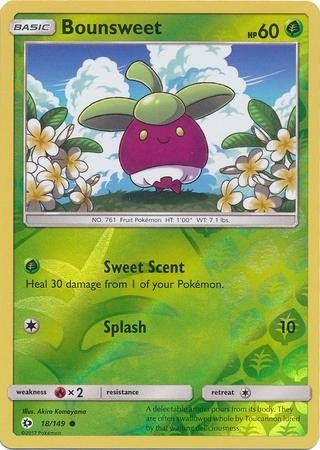 Bounsweet (Pokemon Sun & Moon Base Set)