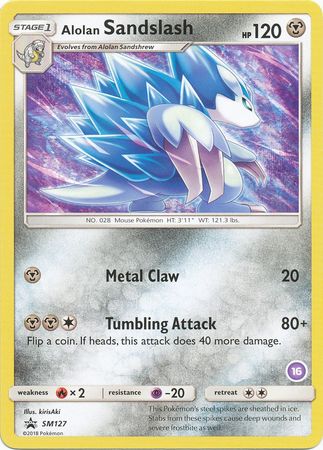 Alolan Sandslash (Pokemon Sun & Moon Black Star Promos)
