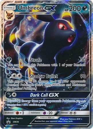 Umbreon GX (Pokemon Sun & Moon Black Star Promos)