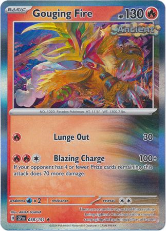 Gouging Fire (Pokemon Scarlet & Violet: Surging Sparks)