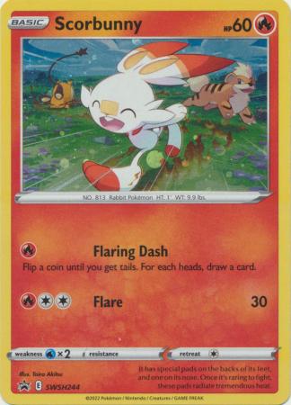 Scorbunny (Pokemon Sword & Shield Black Star Promos)