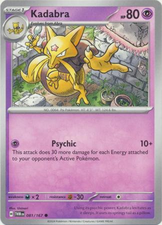 Kadabra (Pokemon Scarlet & Violet: Twilight Masquerade)