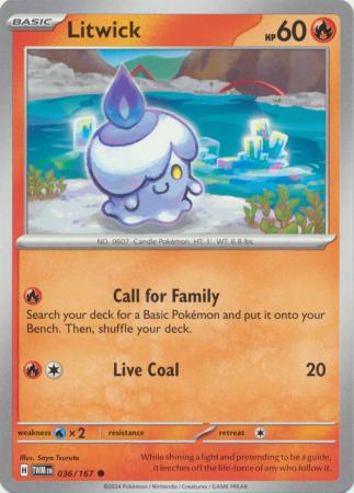 Litwick (Pokemon Scarlet & Violet: Twilight Masquerade)