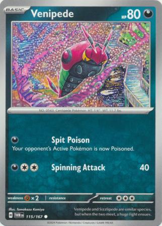 Venipede (Pokemon Scarlet & Violet: Twilight Masquerade)