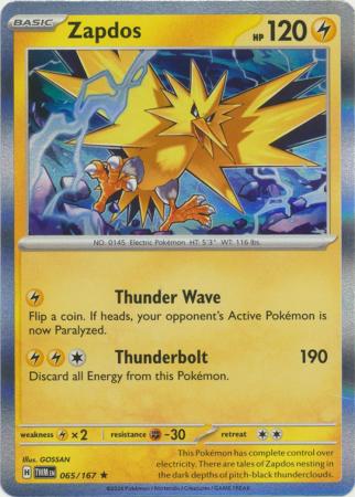 Zapdos (Pokemon Scarlet & Violet: Twilight Masquerade)