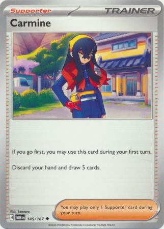 Carmine (Pokemon Scarlet & Violet: Twilight Masquerade)