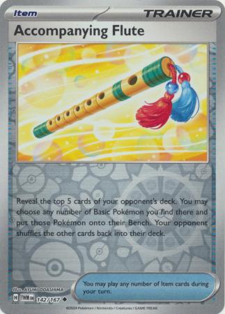 Accompanying Flute - Reverse Foil (Pokemon Scarlet & Violet: Twilight Masquerade)