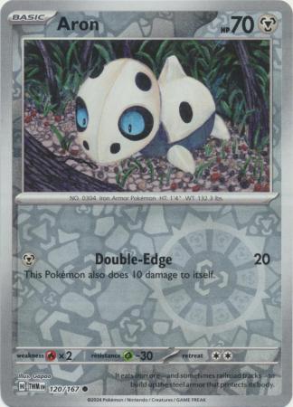 Aron - Reverse Foil (Pokemon Scarlet & Violet: Twilight Masquerade)