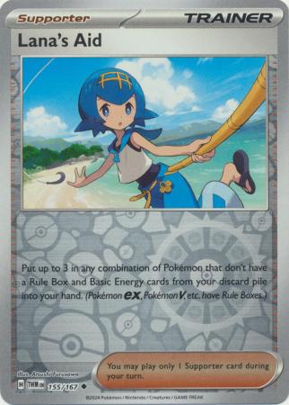 Lana's Aid - Reverse Foil (Pokemon Scarlet & Violet: Twilight Masquerade)