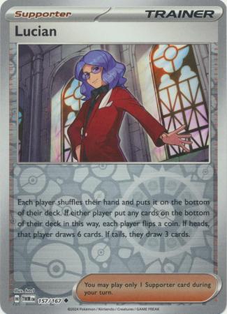 Lucian - Reverse Foil (Pokemon Scarlet & Violet: Twilight Masquerade)