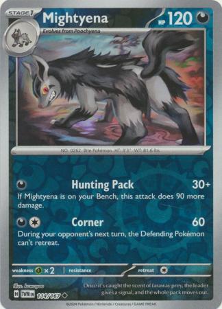 Mightyena - Reverse Foil (Pokemon Scarlet & Violet: Twilight Masquerade)