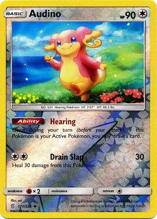 Audino (Pokemon Sun & Moon: Unified Minds) (Reverse Foil)