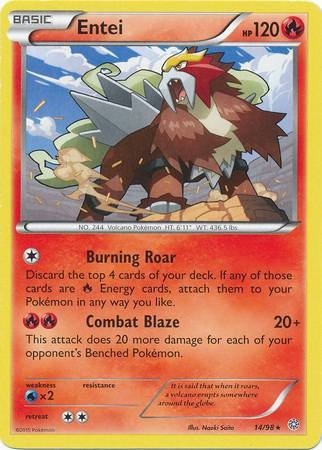 Entei (Pokemon XY Ancient Origins)