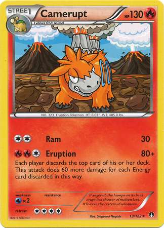 Camerupt (Pokemon XY BREAKpoint)