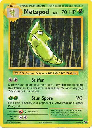 Metapod (Pokemon XY Evolutions)