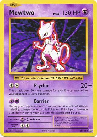 Mewtwo (Pokemon XY Evolutions)