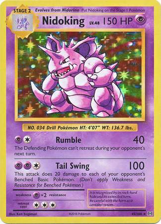 Nidoking (Pokemon XY Evolutions)