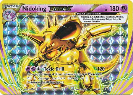 Nidoking Break (Pokemon XY Evolutions)
