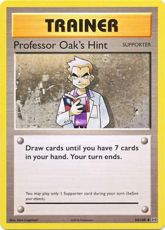 Professor Oak's Hint (Pokemon XY Evolutions)