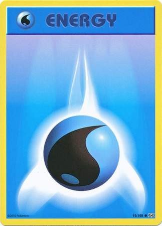 Water Energy (Pokemon XY Evolutions)