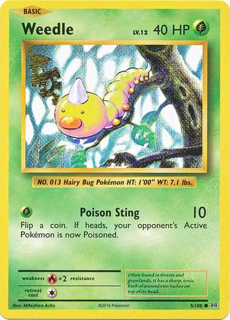 Weedle (Pokemon XY Evolutions)