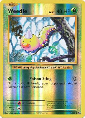 Weedle (Pokemon XY Evolutions)