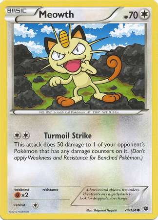 Meowth (Pokemon XY Fates Collide)