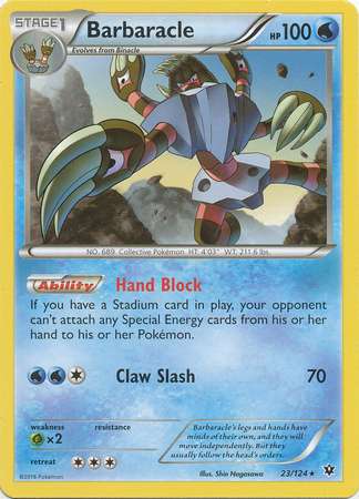 Barbaracle (Pokemon XY Fates Collide)