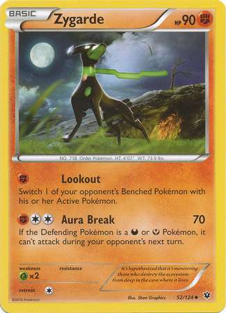 Zygarde (Pokemon XY Fates Collide)