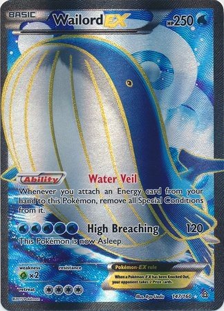 Wailord-EX (Pokemon XY Primal Clash Singles)