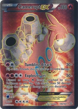 Camerupt-EX (Pokemon XY Primal Clash Singles)