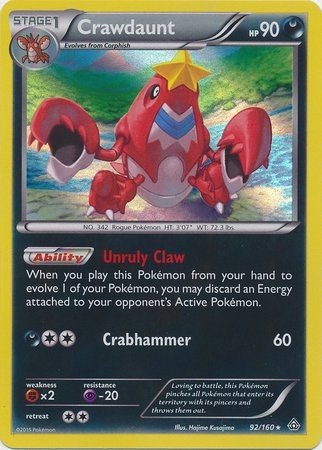 Crawdaunt (Pokemon XY Primal Clash Singles)