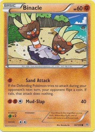 Binacle (Pokemon XY Roaring Skies)