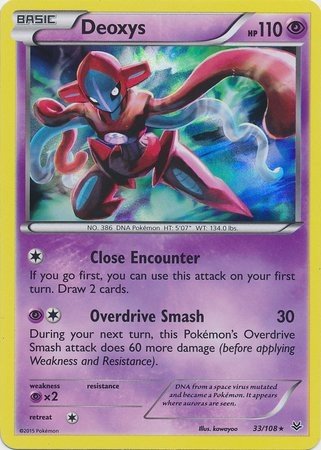 Deoxys (Pokemon XY Roaring Skies)