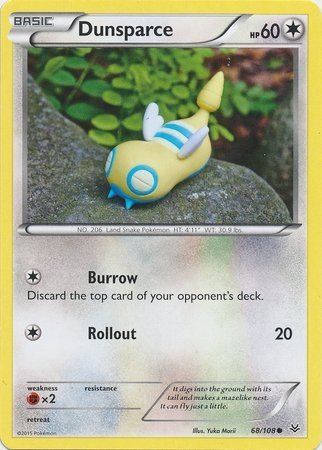 Dunsparce (Pokemon XY Roaring Skies)